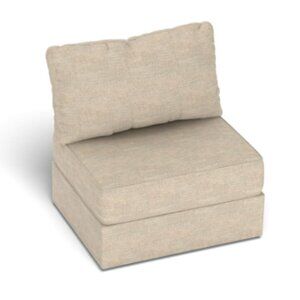 Lovesac Beachwood Rained Chenille Seat cover set